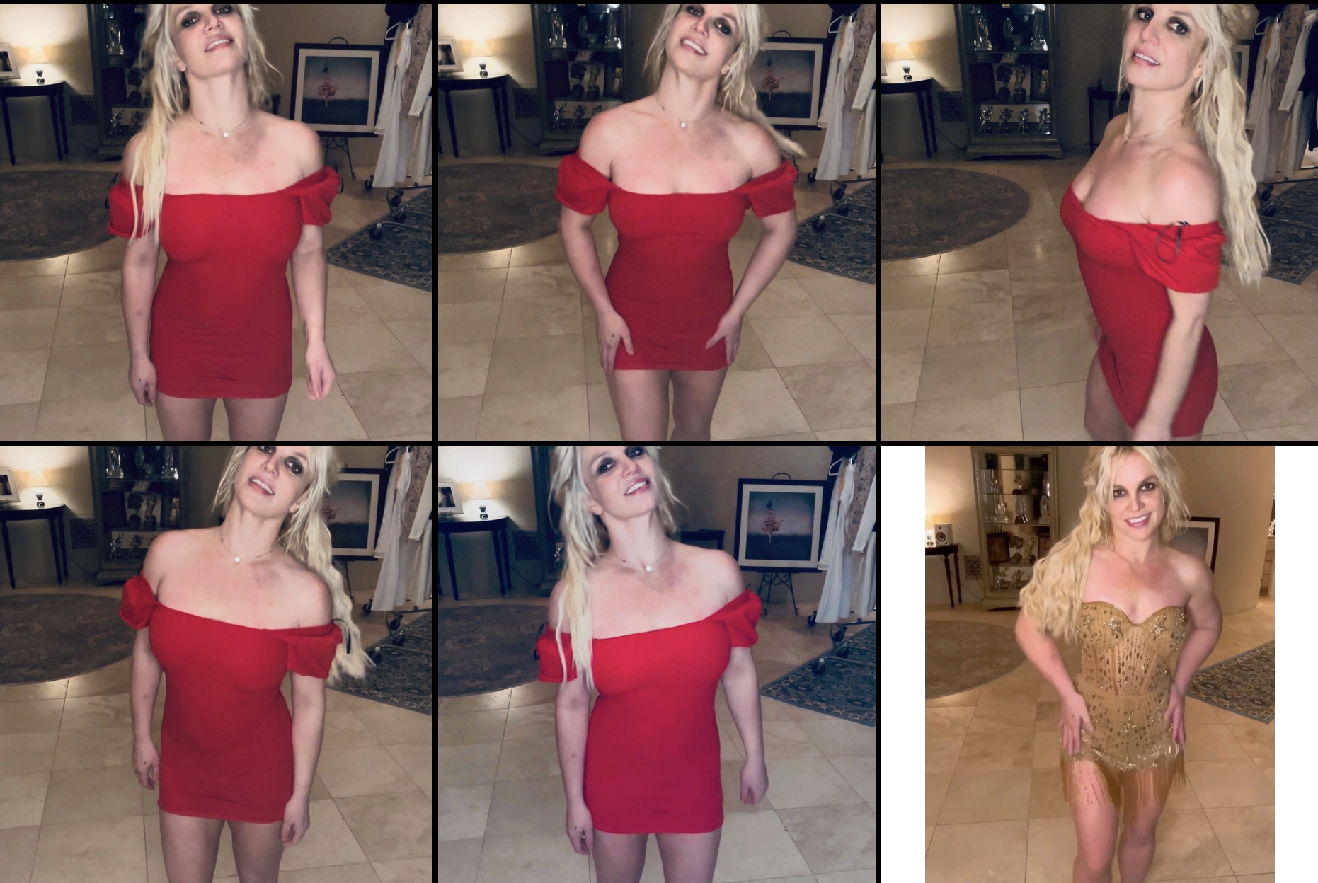 Britney Spears zrzut zdjęć z instagrama
