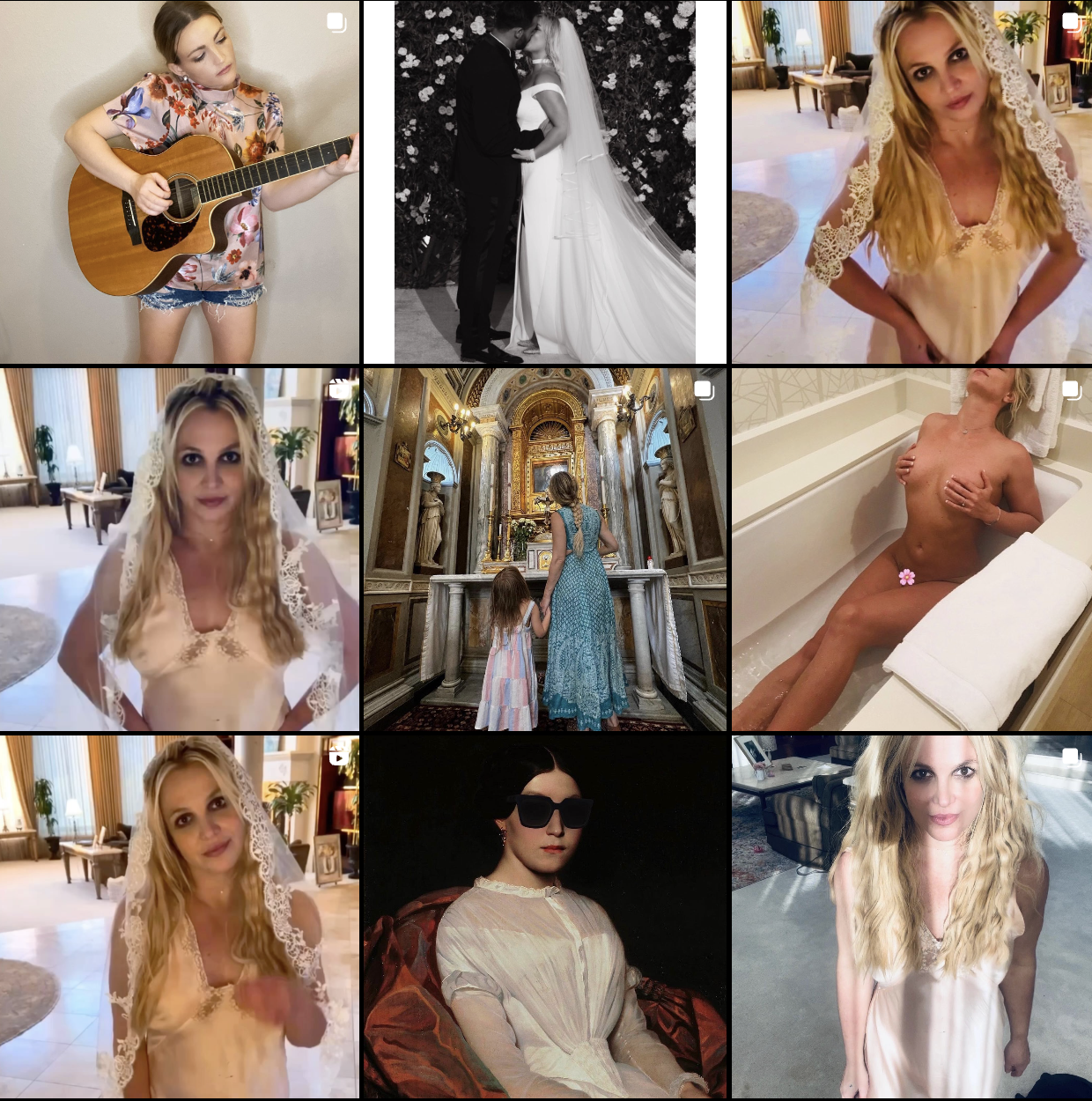 Zrzut z Instagrama Britney Spears 